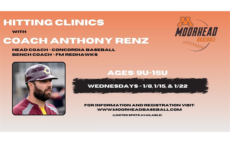 Coach Renz January Hitting Clinics